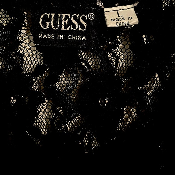 🖤Guess all lace black body suit - Picture 2 of 3